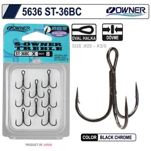 Owner 5636 St-36 Black Chrome Çarpma İğne - 2