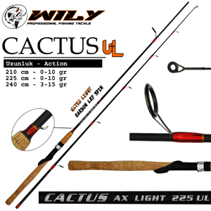 Wily Cactus 225 cm Lrf Kamış 0 - 10 gr