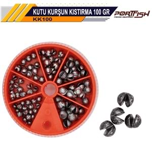 Portfish Kutu Kurşun Sıkıştırma 100 gr