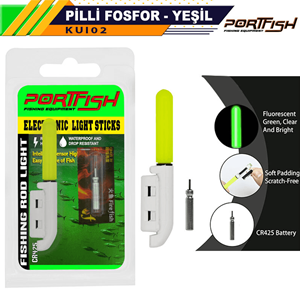 Portfish Pilli Fosfor Yeşil