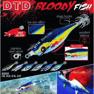 Dtd Bloody Fish 1.5 55MM Kalamar Zokası