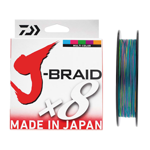 Daiwa JBraid 8B 300 M Multicolor İp Misina - 0.20MM