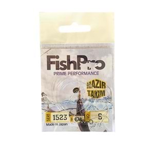 FishPro 3 İğneli Hazır Takım 1523 0.40MM (Hırsızlı)