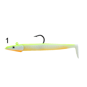 Captain 3071 Ultimate Sardine 12cm Levrek Silikonu 2'li Suni Yem - 1