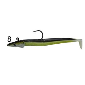 Captain 3071 Ultimate Sardine 12cm Levrek Silikonu 2'li Suni Yem - 8