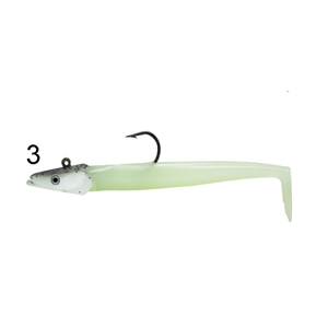 Captain 3071 Ultimate Sardine 12cm Levrek Silikonu 2'li Suni Yem - 3