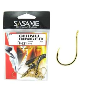 Sasame F-721 Chinu Ringed İğne (Gold) - 4/0