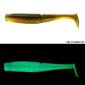 Daiwa Bait Junkie 6.35cm Minnow (8 Adet) Silikon Yem - OIL FLASH UV