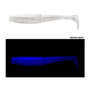Daiwa Bait Junkie 8cm Minnow (6 Adet) Silikon Yem - WHITE BAIT
