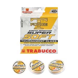 Trabucco T-Force Süper Soft 200mt Surf Misinası - 0.25MM