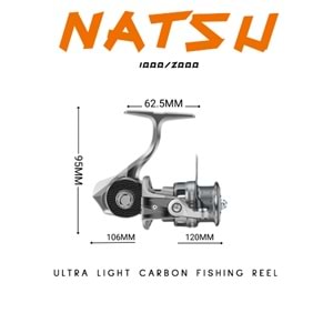 Caretta Natsu 1000 Ultra Light Carbon Olta Makinesi