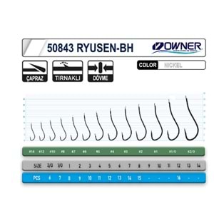 Owner 50843 Ryusen-Bh White İğne