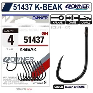 Owner 51437 K-Beak Olta İğnesi