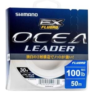 Shimano Ocea Leader EX Fluorocarbon Misina 50mt