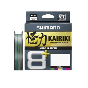 Shimano Kairiki 8+ 300m Multi Color Misina - 0.16MM