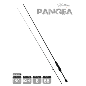 Fujin Hattori Pangea 190cm 02-4gr LRF Kamışı 632UUL