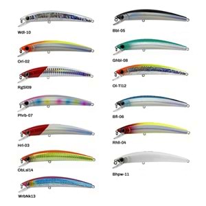 Sea Horse Crystal Exminnows 11Cm 16G Maket Yem