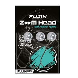 Fujin Zoom Head 1/0 Jig Head