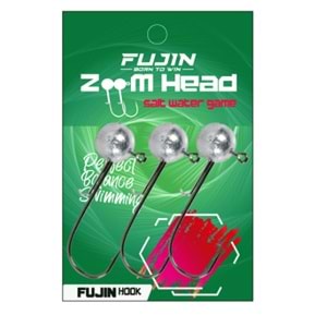 Fujin Zoom Head 2/0 Jig Head