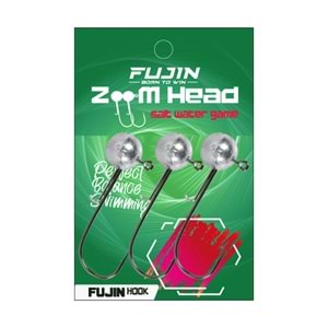 Fujin Zoom Head 2/0 Jig Head
