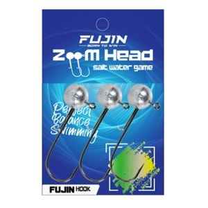 Fujin Zoom Head 3/0 Jig Head