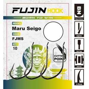 Fujin Maru Seigo Deliksiz Çapraz Olta Kancası