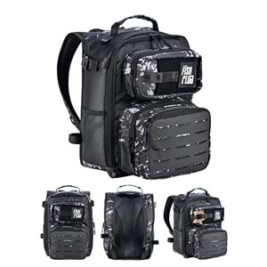 Fujin ProAji Back Pack Black Camo Balıkçı Sırt Çantası