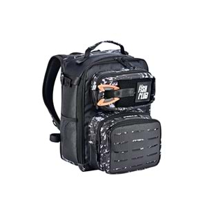 Fujin ProAji Back Pack Black Camo Balıkçı Sırt Çantası