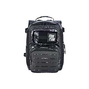 Fujin ProAji Back Pack Black Camo Balıkçı Sırt Çantası
