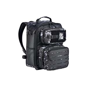 Fujin ProAji Back Pack Black Camo Balıkçı Sırt Çantası