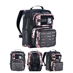 Fujin ProAji Back Pack Brown Camo Balıkçı Sırt Çantası