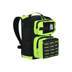 Fujin ProAji Back Pack Black Lime Balıkçı Sırt Çantası