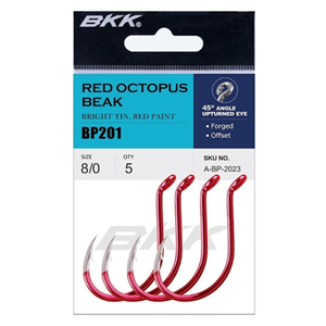 BKK Red Octopus Beak Olta İğnesi - 10/0