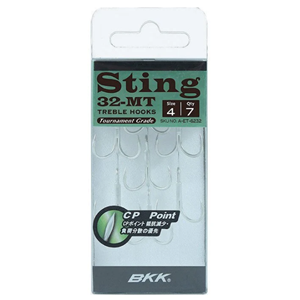 BKK Sting-32 MT Üçlü Olta İğnesi - 6