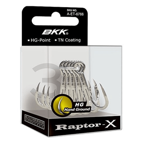 Bkk Raptor-X Üçlü Olta İğnesi - 6
