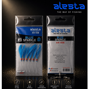 Alesta Blue Sparkle Rig X0253 5K Çapari - 0.30MM NO:8