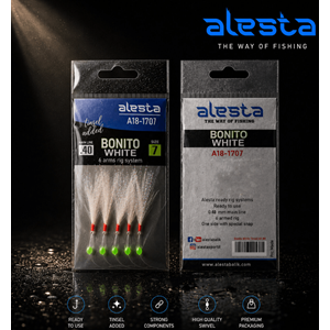 Alesta Bonito White Tinsel Rig X0270 6K Çapari - 0.45MM NO:5
