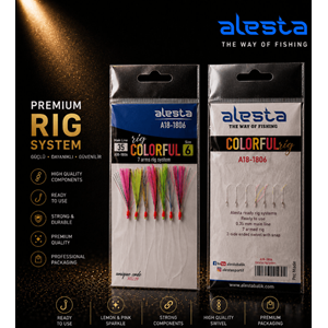 Alesta Colorful Rig X0239 7K Çapari - 0.30MM NO:8