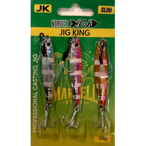 Marwell Fısh Slim 3 Lü Jıg 15 Gr Set - MIX