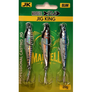 Marwell Fısh Slim 3 Lü Jıg 20 Gr Set - GLOW