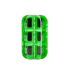 Albastar Elite Manyetik Balıkçılık Aksesuarı Kutusu 6,11 cm x 6,7 cm x 1,2 cm
