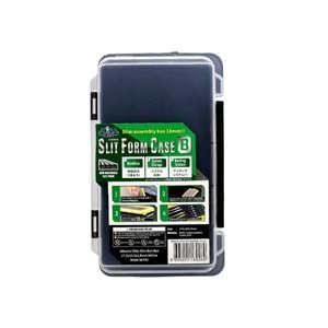 Albastar Elite Slit Form Case B Balıkçı Kutusu 17,5 cm x 10,5 cm x 1,8 cm