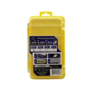 Albastar Elite Lure Game Case C Balıkçı Kutusu 17,5 cm x 10,5 cm x 1,8 cm