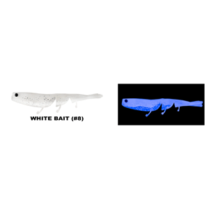 Daiwa Bait Junkie Prawn 6 Cm Silikon Karides Yem - WHITE BAIT