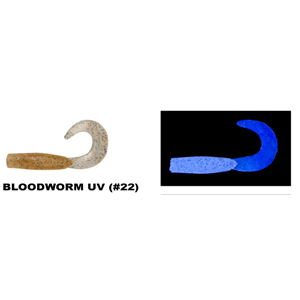 Daiwa Bait Junkie Grub 6.35 Cm Silikon Yem - BLOODWORM UV