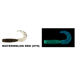 Daiwa Bait Junkie Grub 6.35 Cm Silikon Yem - WATERMELON RED