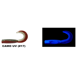 Daiwa Bait Junkie Grub 6.35 Cm Silikon Yem - CAMO UV