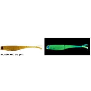 Daiwa Bait Junkie 7.5cm Flick Silikon Yem - MOTOR OIL UV