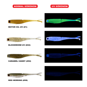 Daiwa Bait Junkie 7.5cm Flick Silikon Yem