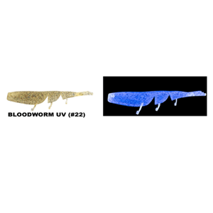 Daiwa Bait Junkie Prawn 7.6 Cm Silikon Karides Yem (6 Adet) - BLOODWORM UV